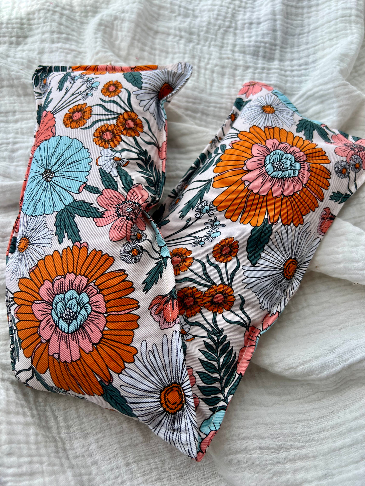 Funky Floral Lavender Heat / Cold Pack Large