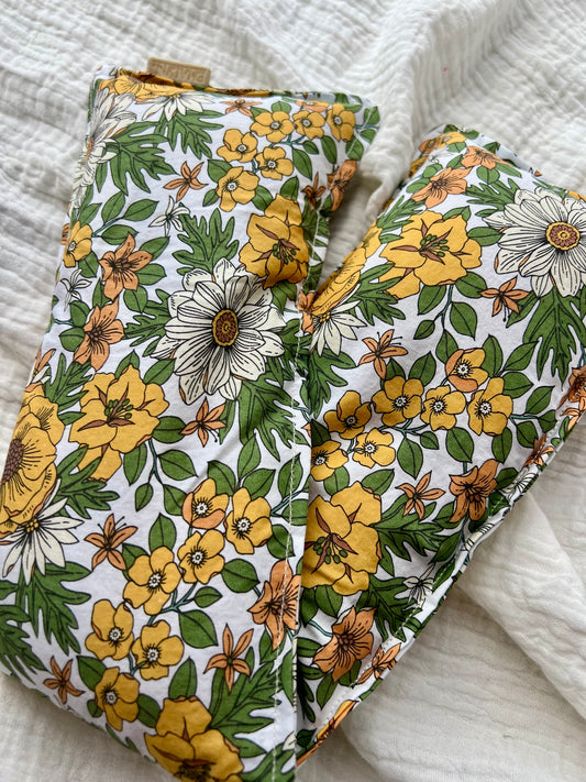Mustard Lavender Heat / Cold Pack Large