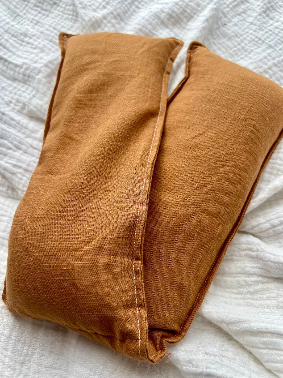 Mustard Linen Lavender Heat / Cold Pack Large