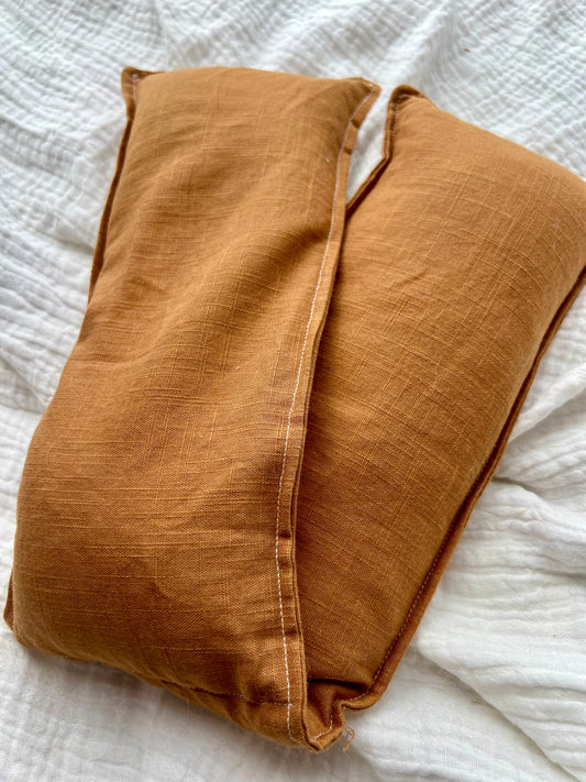 Mustard Linen Lavender Heat / Cold Pack Large