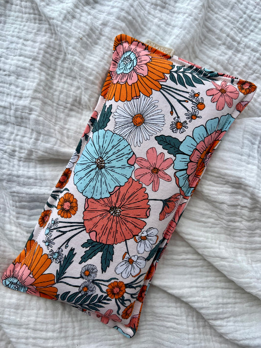 Funky Florals Lavender Heat / Cold Pack Small